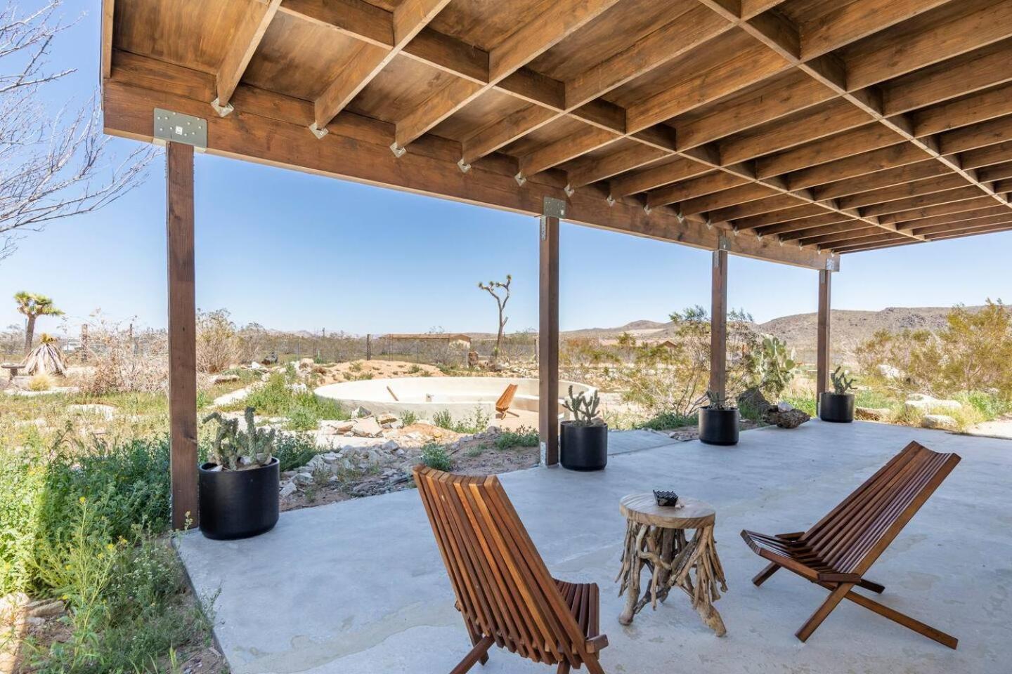 Starlight Mesa In Joshua Tree With Fire Pit Circle And Privacy Vila Yucca Valley Exterior foto